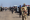 Forces from Syria’s Ministries of Interior and Defense entering into Sweida. AFP