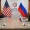 Sergey Lavrov and Marco Rubio during the meeting. AFP