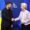 Ursula Von der Leyen shakes hands with Volodymyr Zelensky in Brussels. AFP